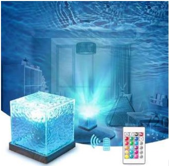 Projector Lamp for Bedroom, Desk and Decorative Lighting Use, Stylish Ambient Light Gift Item for Home Decor, Corporate Gifting and Modern Table Display